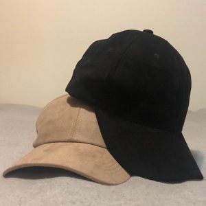 Suede hats